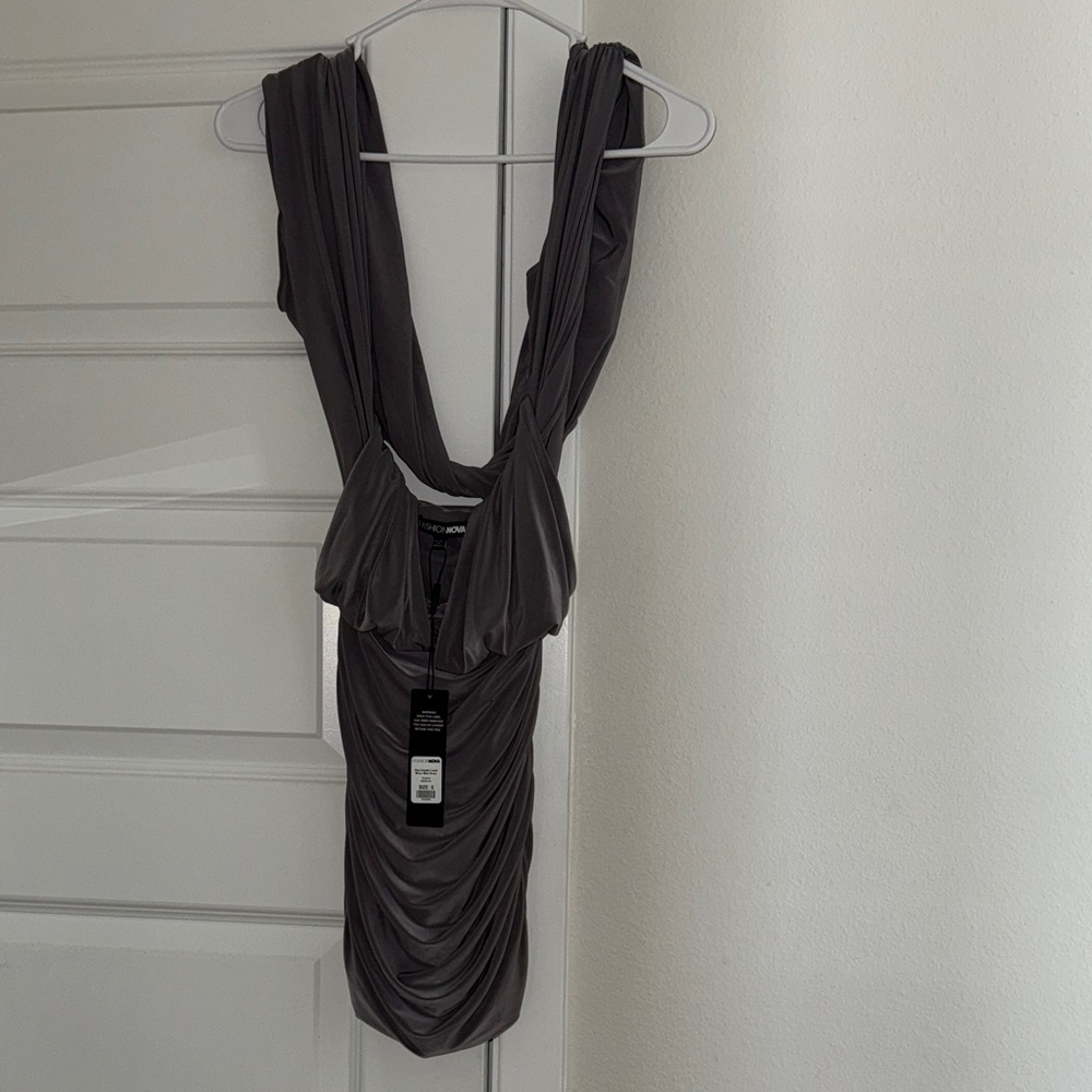 NWT Dina Double Lined Micro Mini Dress